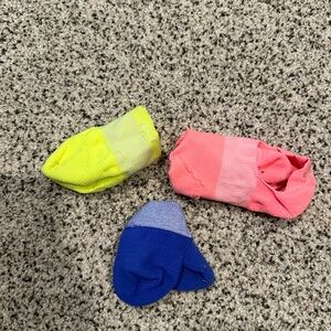 lululemon power stride no show socks 3 pack